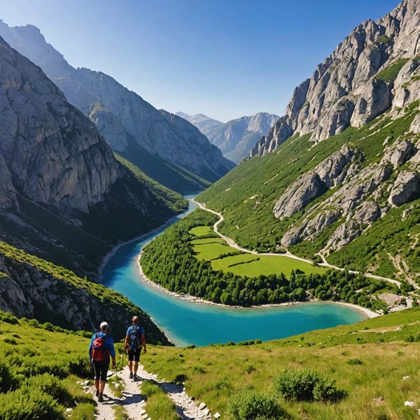 Quels sont les meilleurs itinéraires pour une randonnée dans les montagnes de Pindus, Grèce?