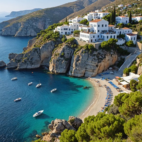 Comment trouver une location de vacances en Grèce avec des cours de cuisine méditerranéenne et des randonnées côtières?